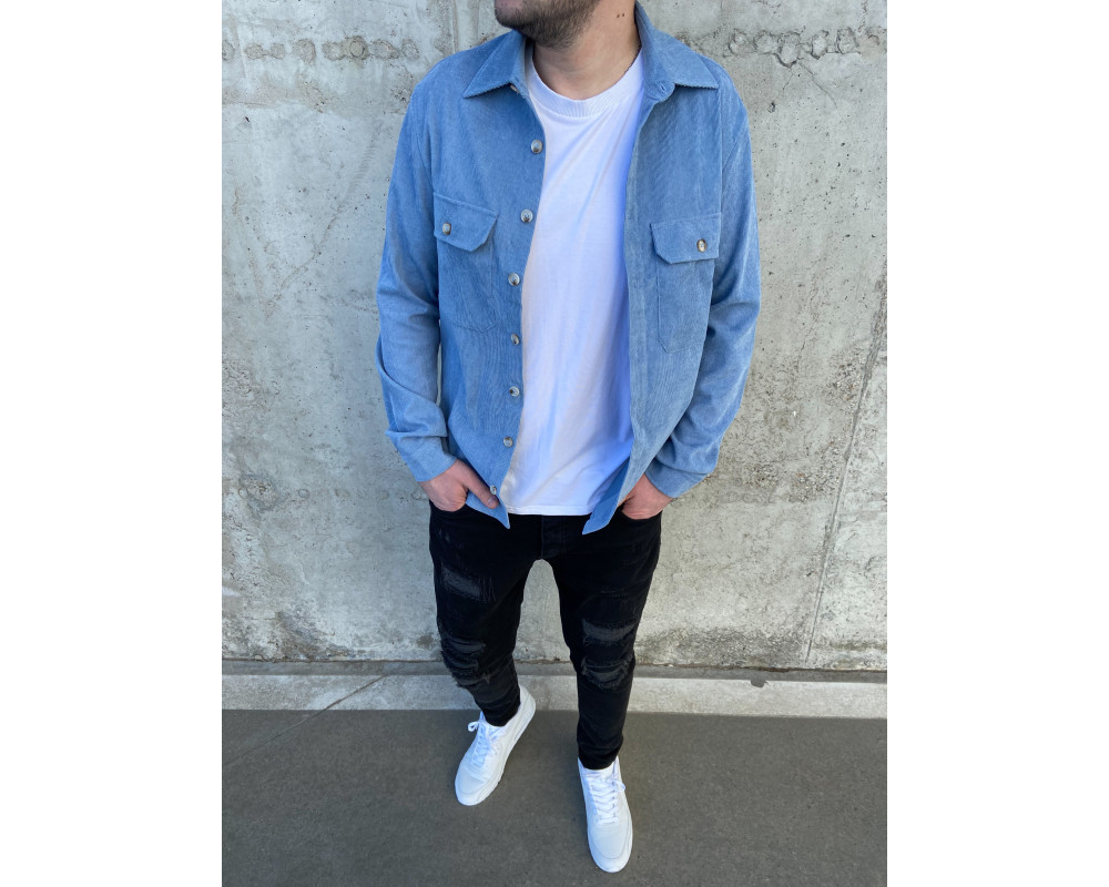 Вельветовая рубашка турецкого производства