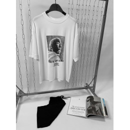 Летний комплект футболка и шорты "Not alone" | Белый Летний комплект футболка и шорты "Not alone" | Белый