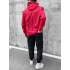 Комплект красная ветровка+спорт. брюки из плащевки Комплект красная ветровка+спорт. брюки из плащевки
