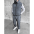 Комплект серая жилетка + спорт. штаны из плащевки Комплект серая жилетка + спорт. штаны из плащевки