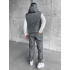 Комплект серая жилетка + спорт. штаны из плащевки Комплект серая жилетка + спорт. штаны из плащевки