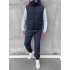 Комплект синяя жилетка + спорт. штаны из плащевки Комплект синяя жилетка + спорт. штаны из плащевки