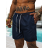Базові шорти з плащівки синій