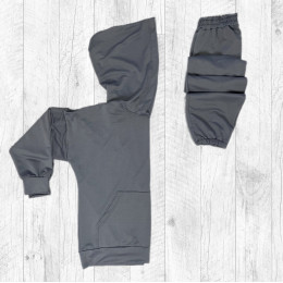 Женский демисезонный базовый спортивный костюм | Серый