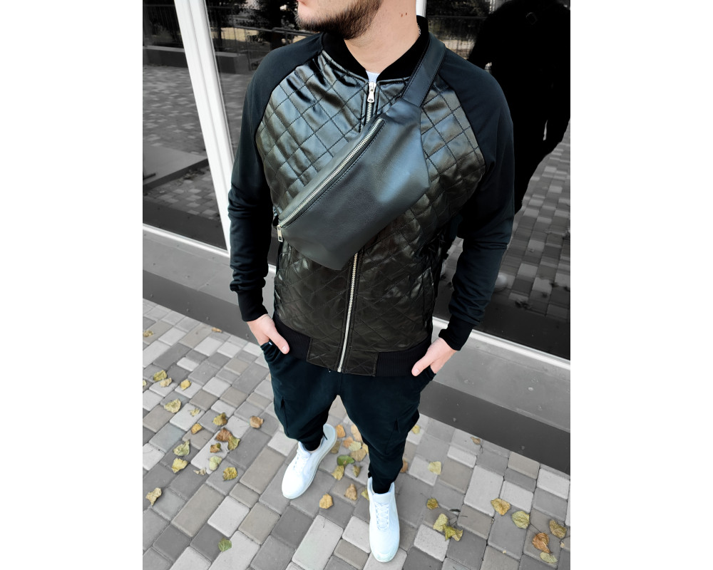 Кожаная бананка L4S PU 2105 Belt Lite дропшиппинг, опт. Кожаная бананка L4S PU 2105 Belt Lite дропшиппинг, опт.