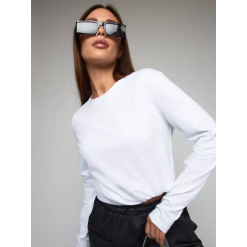 Лонгслив женский белый Лонгслив женский белый